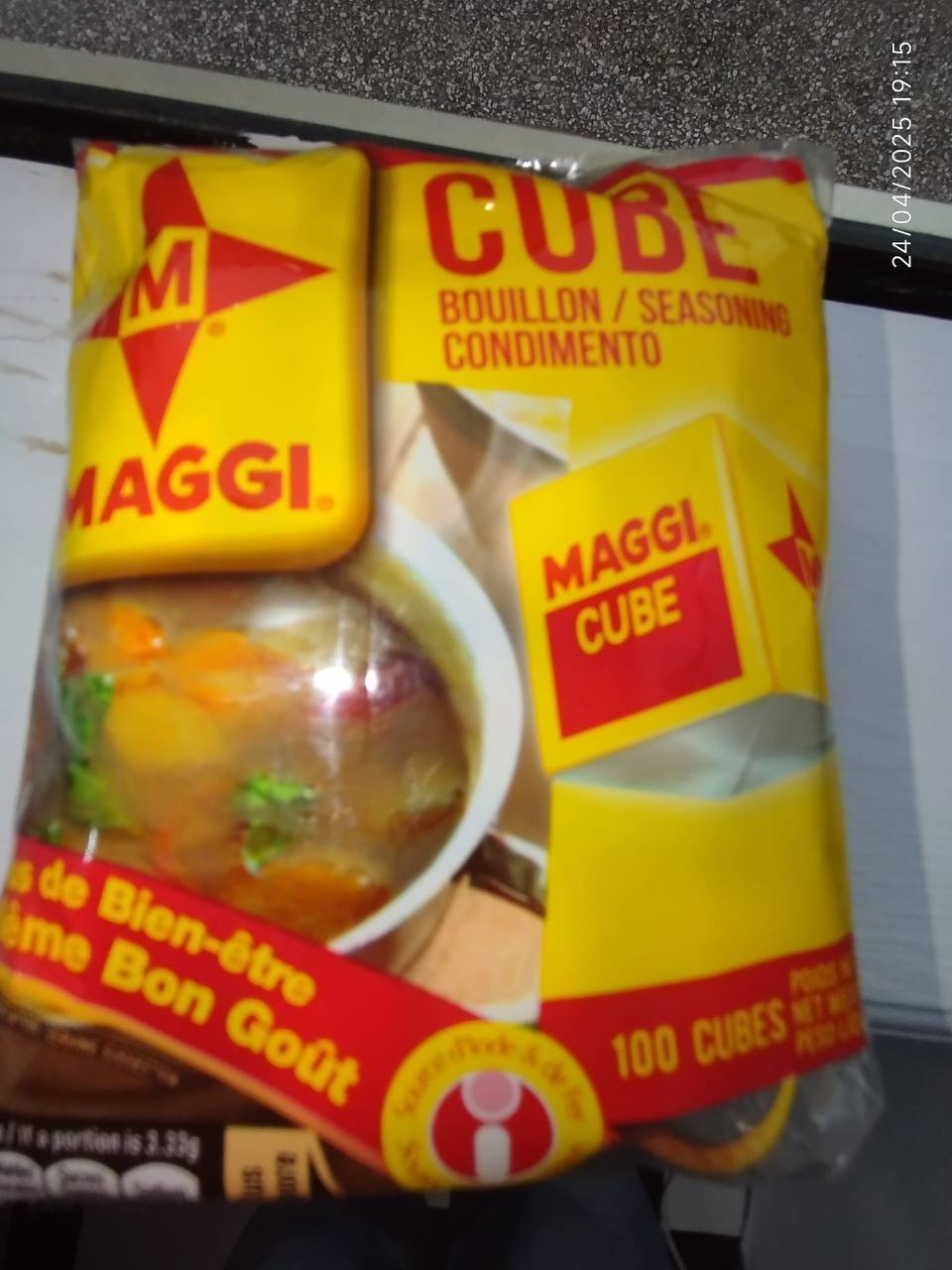 Cubes Maggi